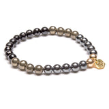 Power, Intention Bracelet Gold Plated