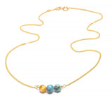 Celebrate, Intention Necklace Gold Plated
