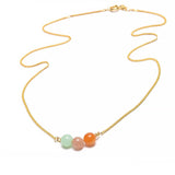 Celebrate, Intention Necklace Gold Plated