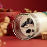 Protection - Magical candle with sodalite &amp; dragon's blood for rituals &amp; spells