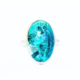Quantum Quattro unik silverring storlek 8