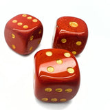 Dice, in precious stone