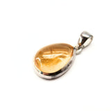 Citrindroppe med silverram