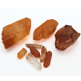 Mandarin quartz, spikes