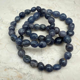 Iolit, trumlat armband