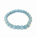 Angelit, armband 8 mm