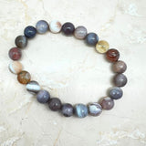 Agat, Botswana 8 mm armband