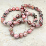 Rodokrosit, trumlat armband