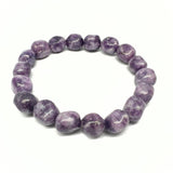 Lepidolit armband trumlad liten