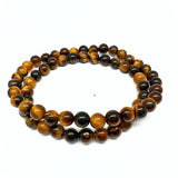 Tiger's Eye A quality bracelet 6 mm in 2 sizes