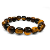 Tigeröga trumlat armband