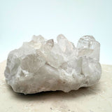 Candle rock crystal cluster