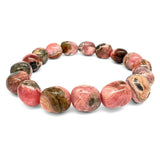 Rodokrosit, trumlat armband