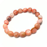 Opal rosa trumlat armband