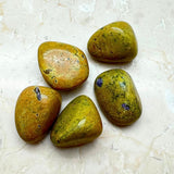 Serpentine with stitchite, stone