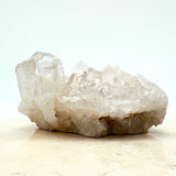 Candle rock crystal cluster
