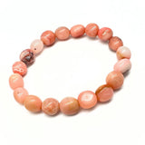 Opal rosa trumlat armband