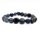 Iolit, trumlat armband
