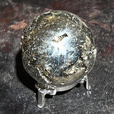 Pyrit stor glittrig kula