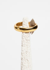 Earring cuff smoky quartz Cornelia Webb