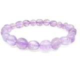 Ametist fri form trumlad armband