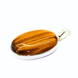 Tigeröga, silver hänge