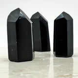 Slipade obsidianspetsar, från Brasilien
