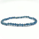 Kyanit AA, fasetterat armband 4mm