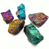 Peacock cups, bornite