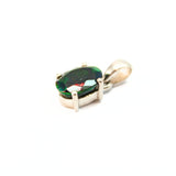 Opal larger stone in sterling silver pendant