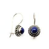 Lapis Lazuli örhänge med rund sten