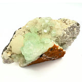 Apophyllite, green cluster