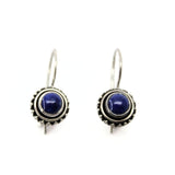 Lapis Lazuli örhänge med rund sten