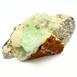 Apophyllite, green cluster