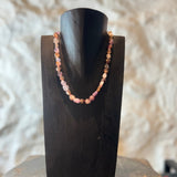 Auralite 23 necklace with silver clasp