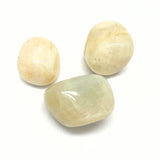 Rainbow moonstone B, tumbled stone per piece