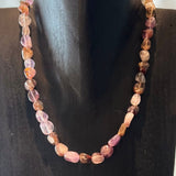 Auralite 23 necklace with silver clasp