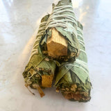 Palo Santo, (holy wood) naturlig rökelse med eucalyptusblad
