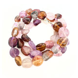 Auralite 23 necklace with silver clasp