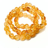 Citrine AA, tumbled bracelet