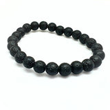Lava armband 8 mm
