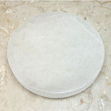 Selenite, round charging plate