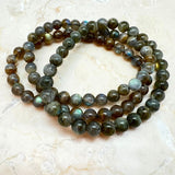 Labradorite, bracelet 6 mm