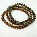 Labradorite, bracelet 6 mm