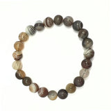 Agat, Botswana 8 mm armband