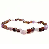 Auralite 23 necklace with silver clasp