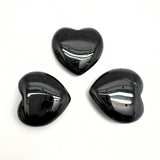 Black tourmaline, heart