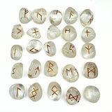 Runes - set in different stone types