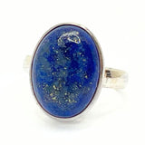 Lapis Lazuli, hopeasormus filigraanilla