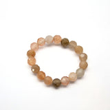 Månsten, ring av pärlor